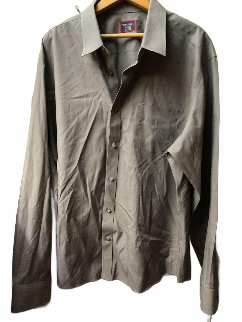 UNTUCKit Wrinkle-Free Cotton Button-Down Shirt XXL